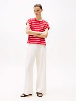 Camiseta-de-corte-relaxed-con-diseño-de-rayas