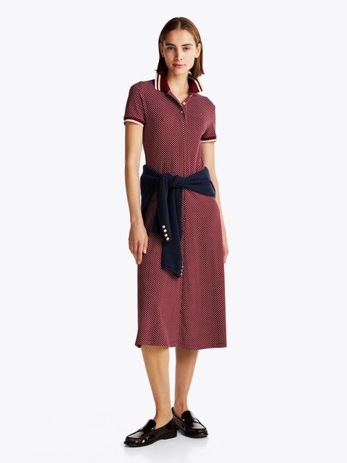Vestido-polo-midi-estampado
