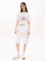 Camiseta-de-corte-amplio-con-grafico-tropical
