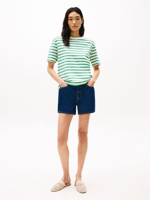 Pantalon-corto-vaquero-de-talle-alto