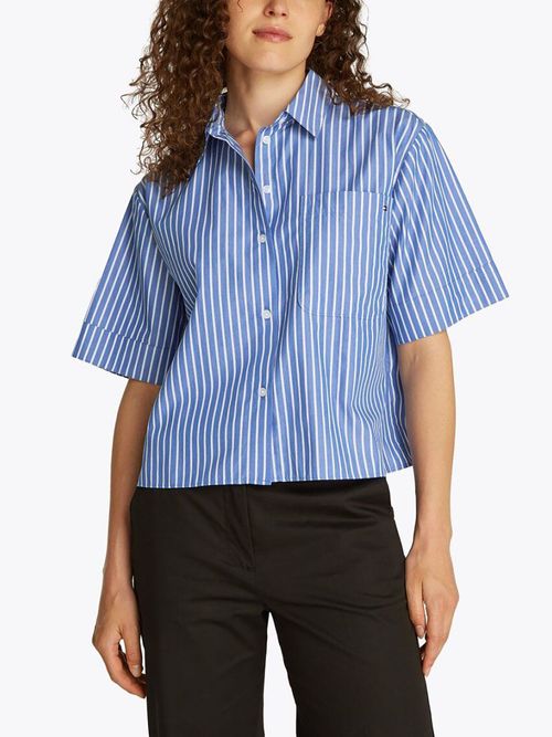Camisa-corta-de-rayas-con-bolsillo-