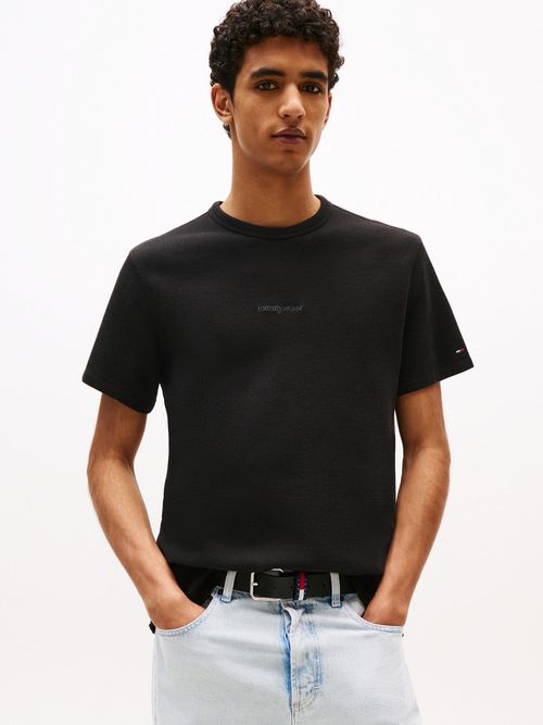 Camiseta-waffle-de-corte-slim