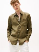 Camisa-de-puro-lino-de-corte-regular