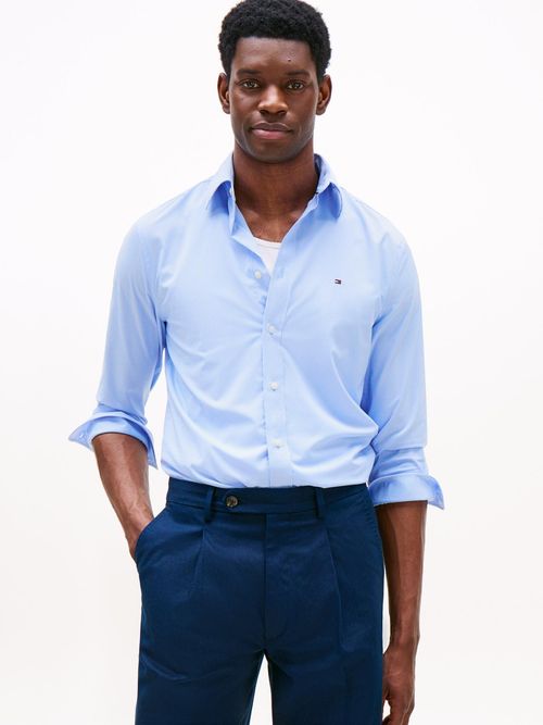 Camisa-Gingham-de-manga-larga-