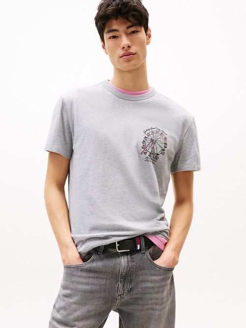 Camiseta-de-cuello-redondo-con-estampado