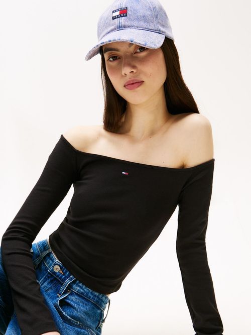 Camiseta-essential-de-corte-slim-con-cuello-de-barco