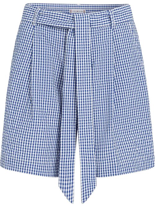 Pantalon-corto-a-Cuadros-Vichy-con-Lazada-