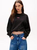 Sudadera-de-corte-cropped-con-logo-script