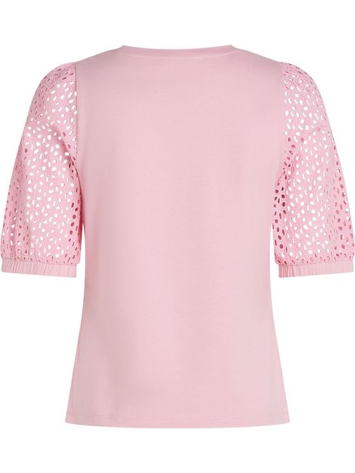 Camiseta-de-manga-corta-con-detalles-calados-