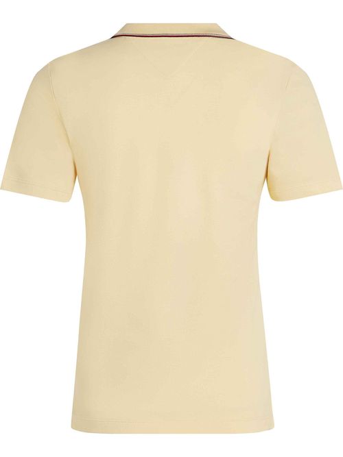 Polo-pique-slim-heritage-solido