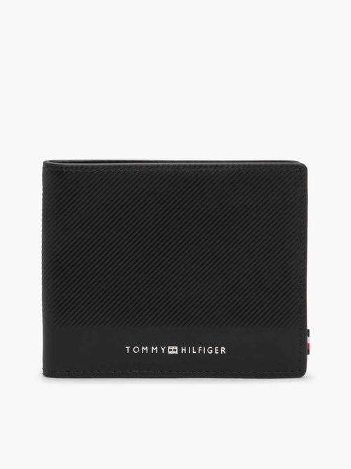 Billetera-plegable-de-cuero-con-logo