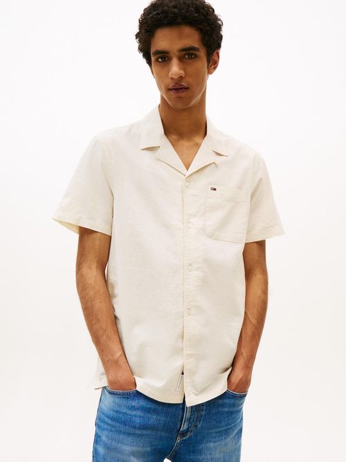 Camisa-de-corte-regular-en-mezcla-de-lino