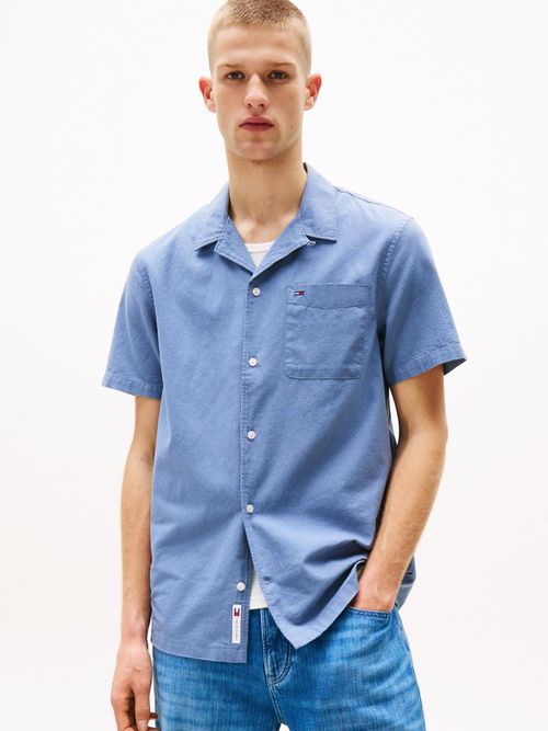 Camisa-de-corte-regular-en-mezcla-de-lino