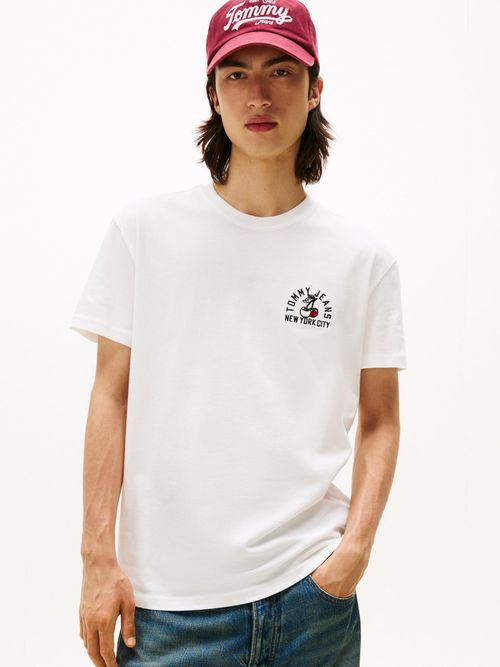 Camiseta-de-corte-regular-con-logo-grafico