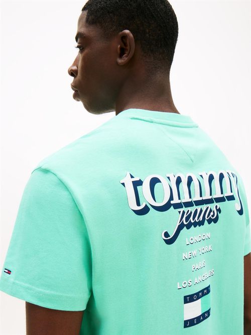 Camiseta-Signature-de-cuello-redondo-con-logo