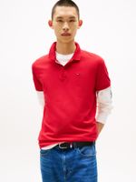 Polo-de-corte-slim-con-parche-con-logo