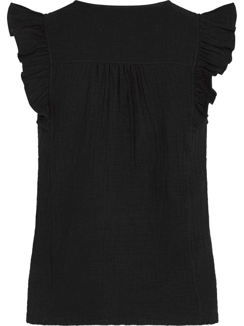 Blusa-con-tejido-de-muselina-