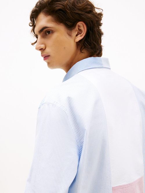 Camisa-amplia-de-rayas-color-block