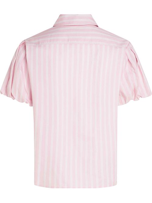 Camisa-de-popelina-con-mangas-abullonadas-