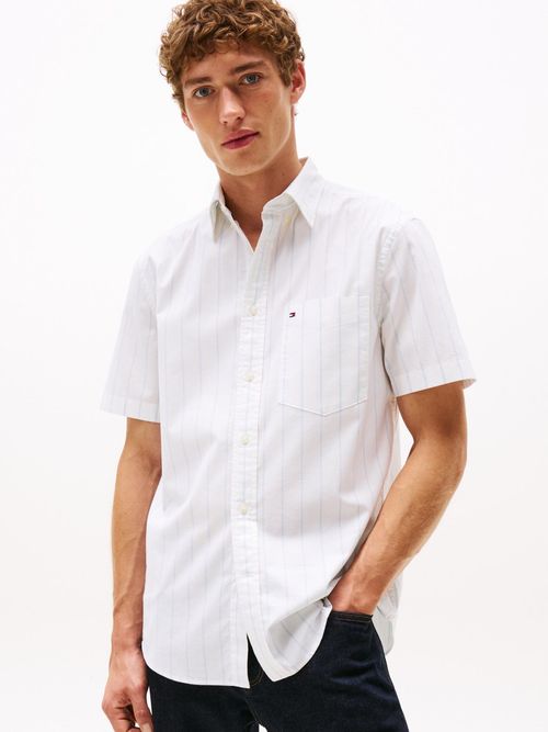 Camisa-Oxford-de-manga-corta-