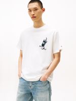 Camiseta-de-corte-amplio-con-logo-trasero