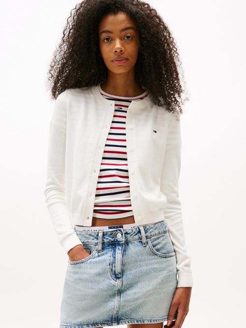 Cardigan-slim-de-cuello-redondo