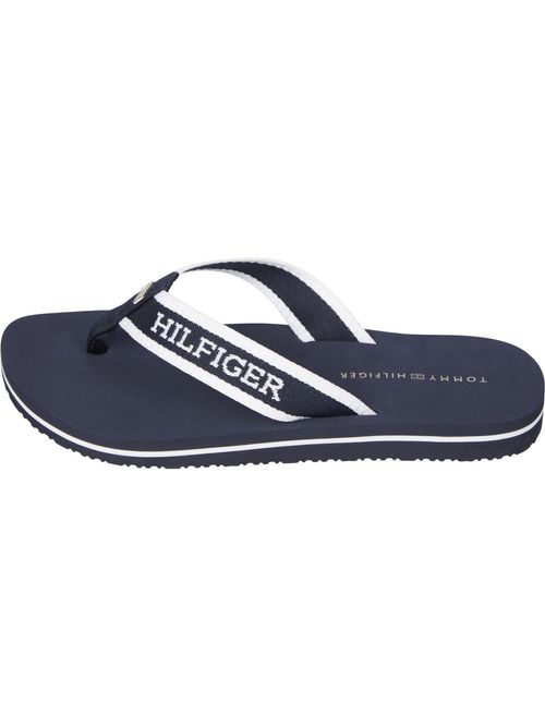 Chanclas-trenzadas-con-monotipo-Hilfiger
