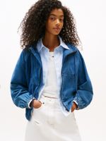 Chaqueta-denim-con-logo