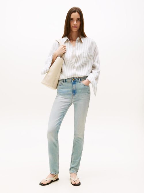 Jeans-ajustados-de-talle-medio