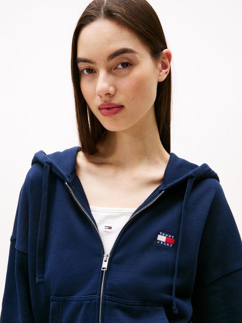 Sudadera-con-capucha-de-corte-cropped-con-cierre-de-cremallera-