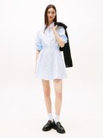 Vestido-de-rayas-con-logo