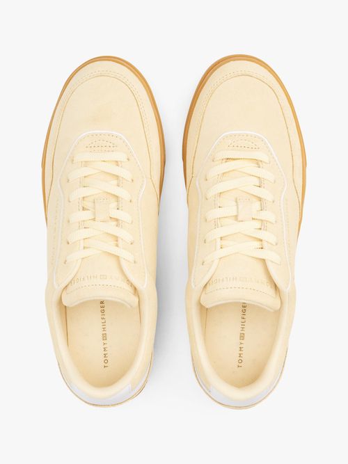 Zapatillas-Casual-de-ante-con-logo-en-relieve