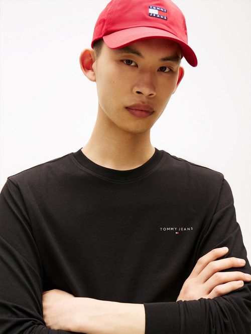 Camiseta-slim-fit-de-manga-larga-