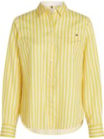 Camisa-poplin-a-rayas-con-logo