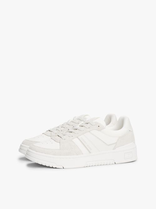 Zapatillas-de-mezcla-de-ante-y-suela-cupsole