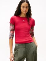 Camiseta-de-corte-slim-con-parche