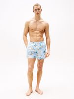 Traje-de-baño-corto-de-medio-largo-con-estampado