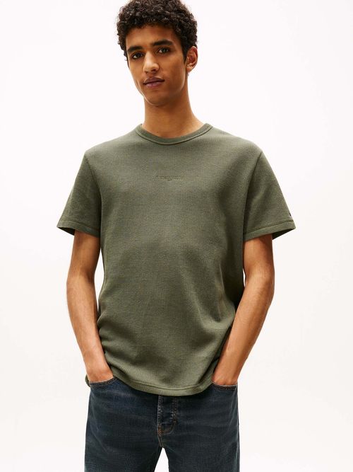 Camiseta-waffle-de-corte-slim