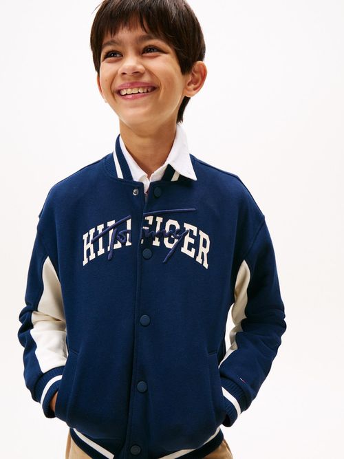 Chaqueta-bomber-mixto-con-logo-grafico