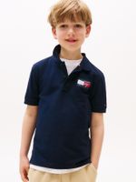 Polo-de-corte-regular-con-logo-distintivo