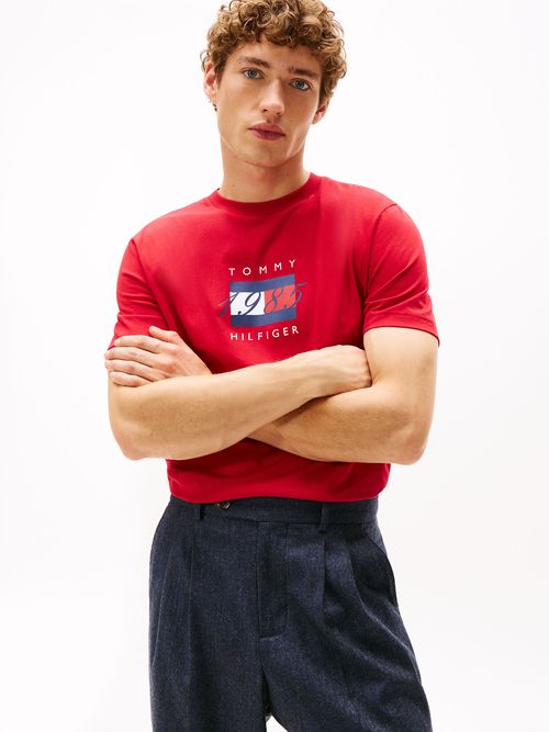 Camiseta-de-punto-con-logo-grafico