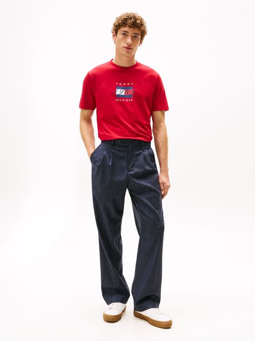 Camiseta-de-punto-con-logo-grafico