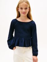 Camiseta-slim-con-paneles-fruncidos