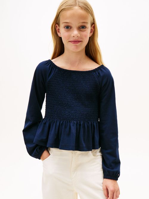 Camiseta-slim-con-paneles-fruncidos