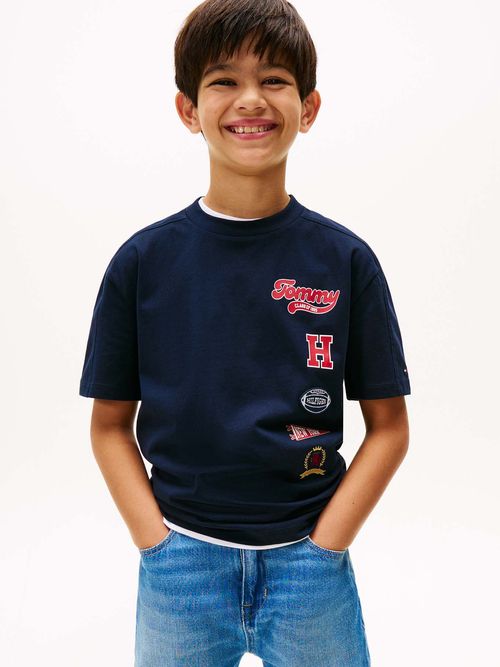 Camiseta-Varsity-de-cuello-redondo