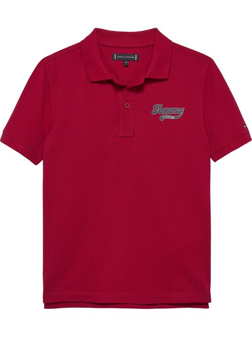 Polo-varsity-con-logo-grafico