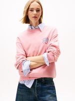 Abrigo-amplia-de-felpa-con-logo-grafico