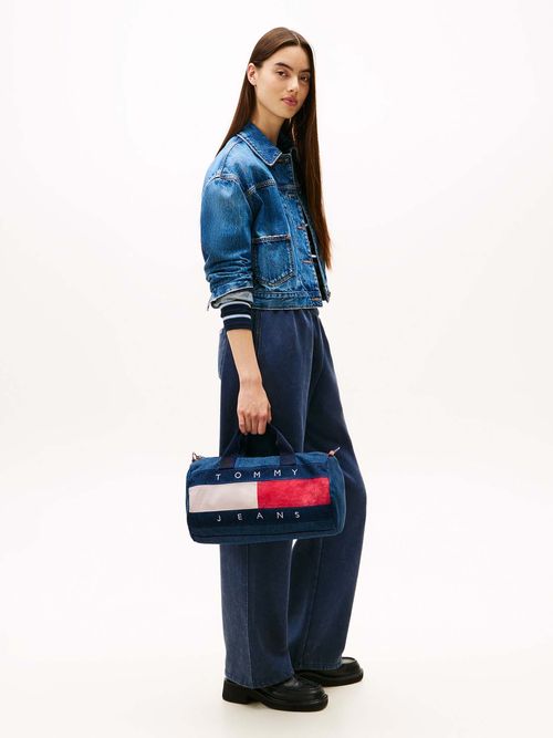 Bolso-mini-duffle-denim-con-logo