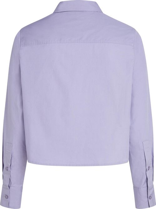 Camisa-clasica-poplin-cropped-con-mangas-cortas