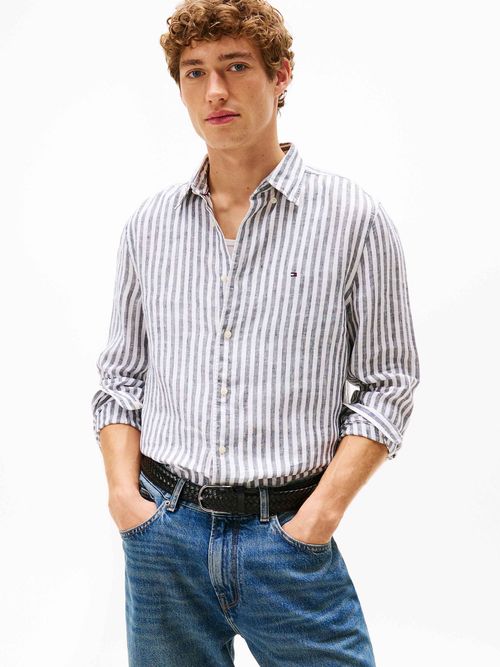 Camisa-de-corte-regular-de-lino